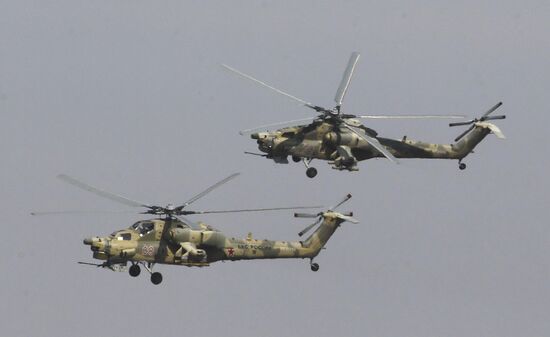 Military exercise "Center-2011" on the Ashuluk range