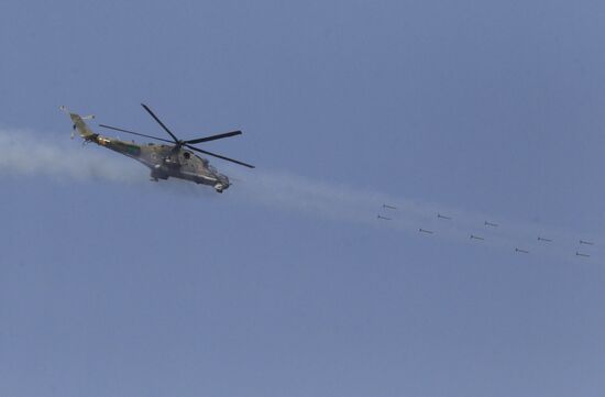 Military exercise "Center-2011" on the Ashuluk range