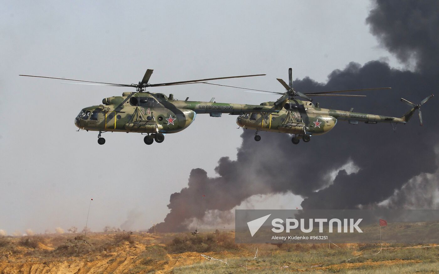 Military exercise "Center-2011" on the Ashuluk range