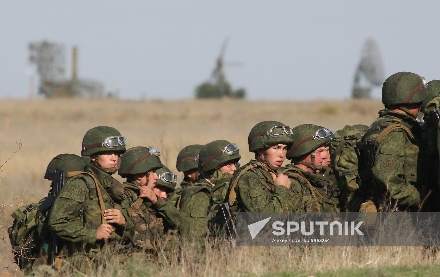 Military exercise "Center-2011" at Ashuluk range