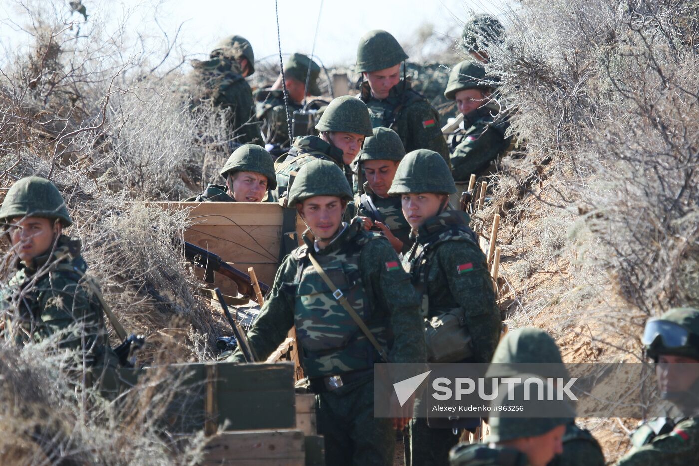 Military exercise "Center-2011" at Ashuluk range