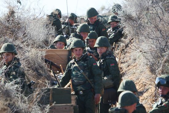 Military exercise "Center-2011" at Ashuluk range