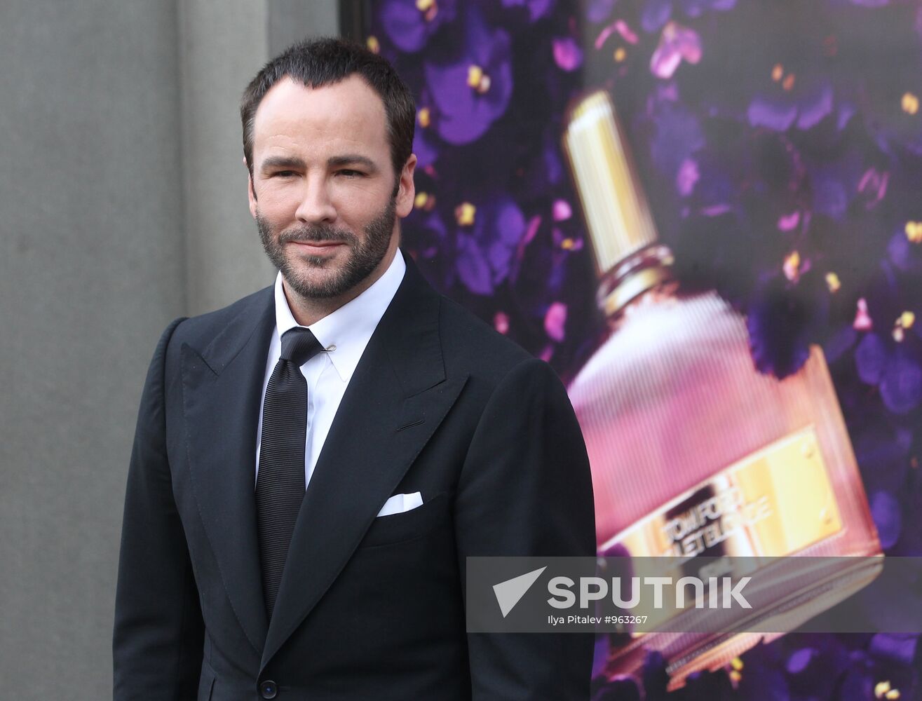 Designer Tom Ford launches new perfume in Moscow