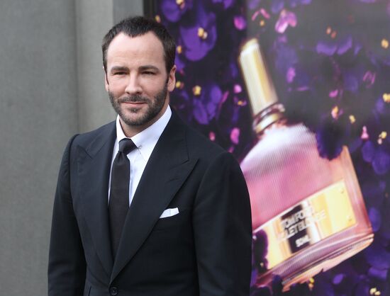 Designer Tom Ford launches new perfume in Moscow