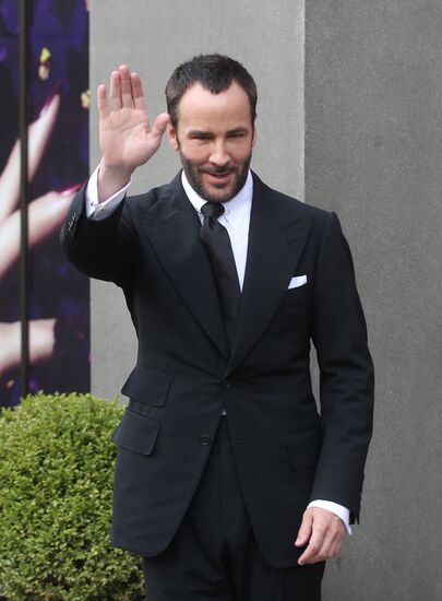 Designer Tom Ford launches new perfume in Moscow