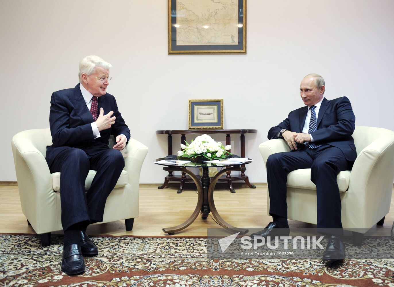 Vladimir Putin visits North Western Federal District