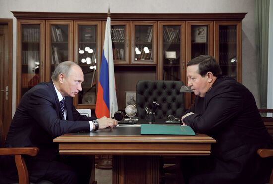 Vladimir Putin visits North Western Federal District