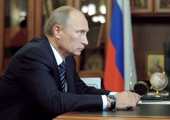 Vladimir Putin visits North Western Federal District