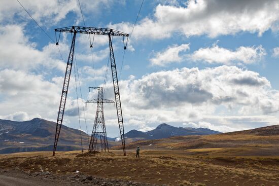Power production in Kamchatka
