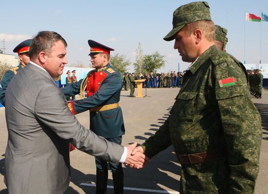 Military exercise "Center-2011" at Ashuluk range