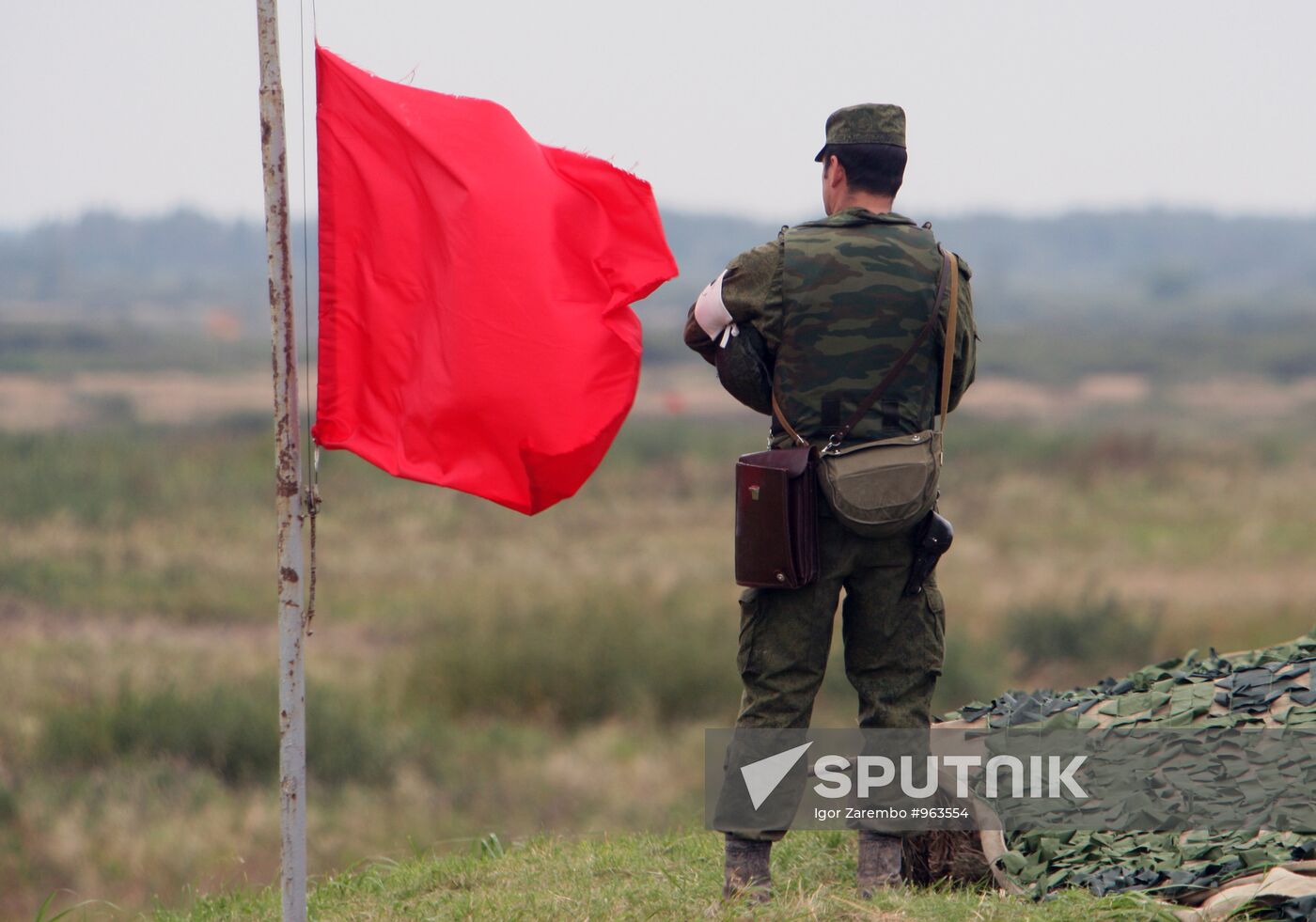 Training motorized rifle regiment in Baltic Fleet coastal forces