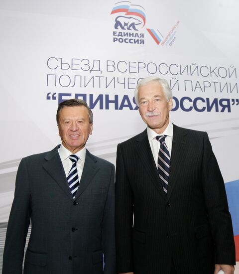 Viktor Zubkov and Boris Gryzlov