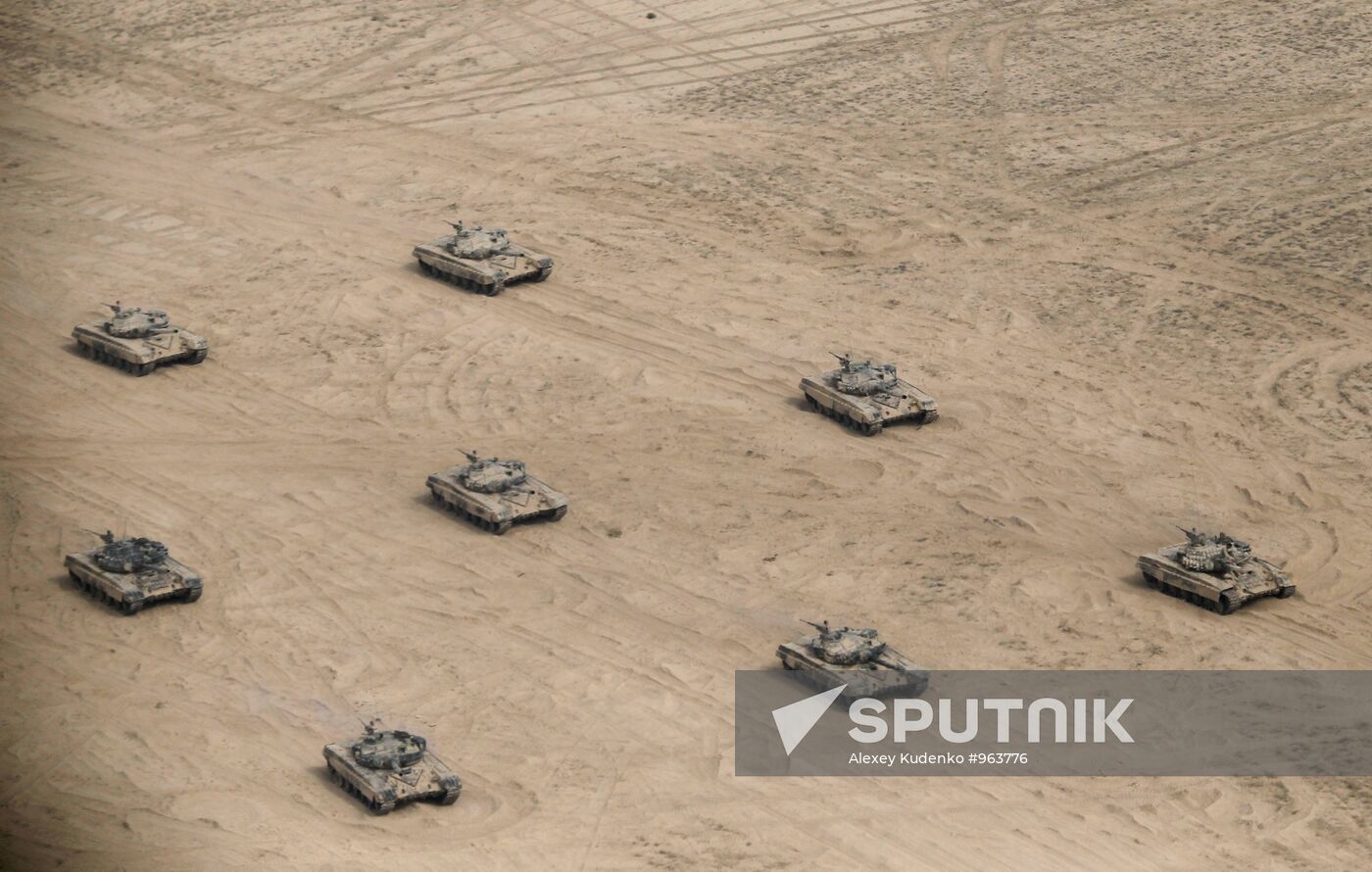 Large-scale Center-2011 strategic exercises in Kazakhstan
