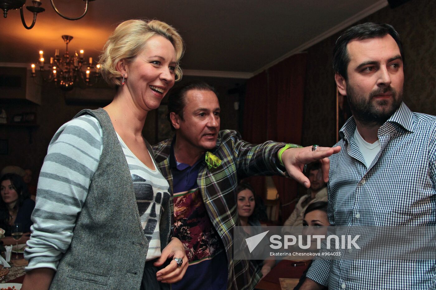 Oleg Menshikov's gastronomic theater "Chemodan"