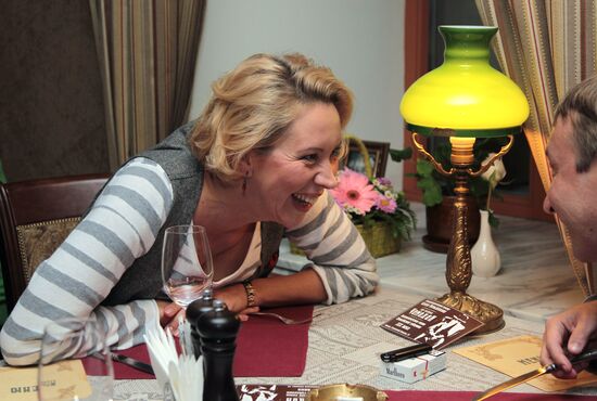 Oleg Menshikov's gastronomic theater "Chemodan"