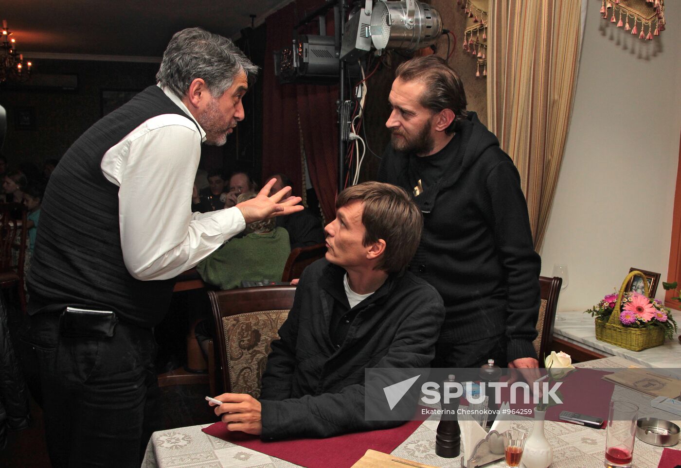Oleg Menshikov's gastronomic theater "Chemodan"