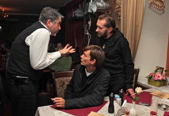 Oleg Menshikov's gastronomic theater "Chemodan"
