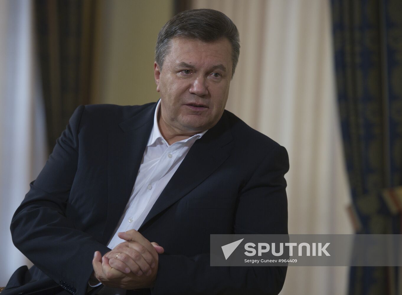 Ukrainian President Viktor Yanukovich visits Russia