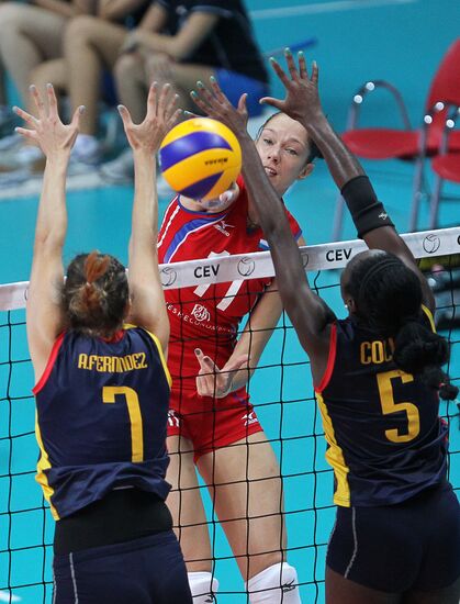Volleyball European Championships. Match Russia – Spain