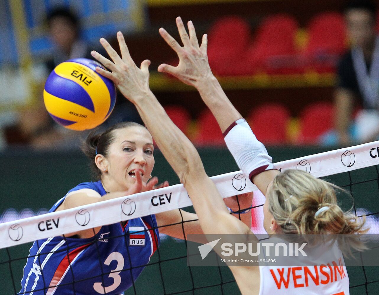 2011 Volleyball European Championship, Russia vs. Netherlands