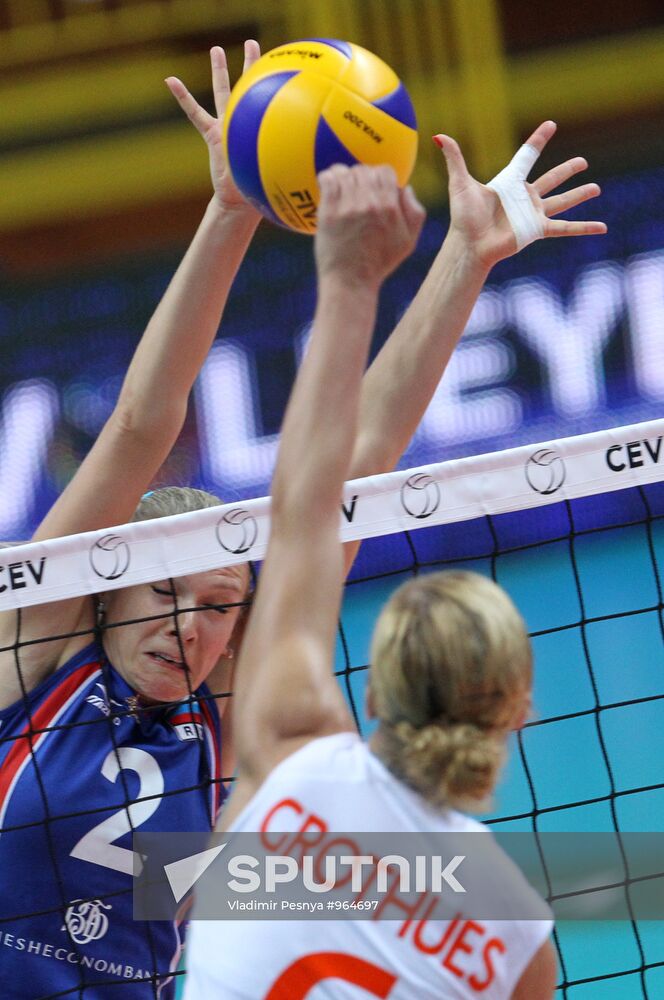 2011 Volleyball European Championship, Russia vs. Netherlands