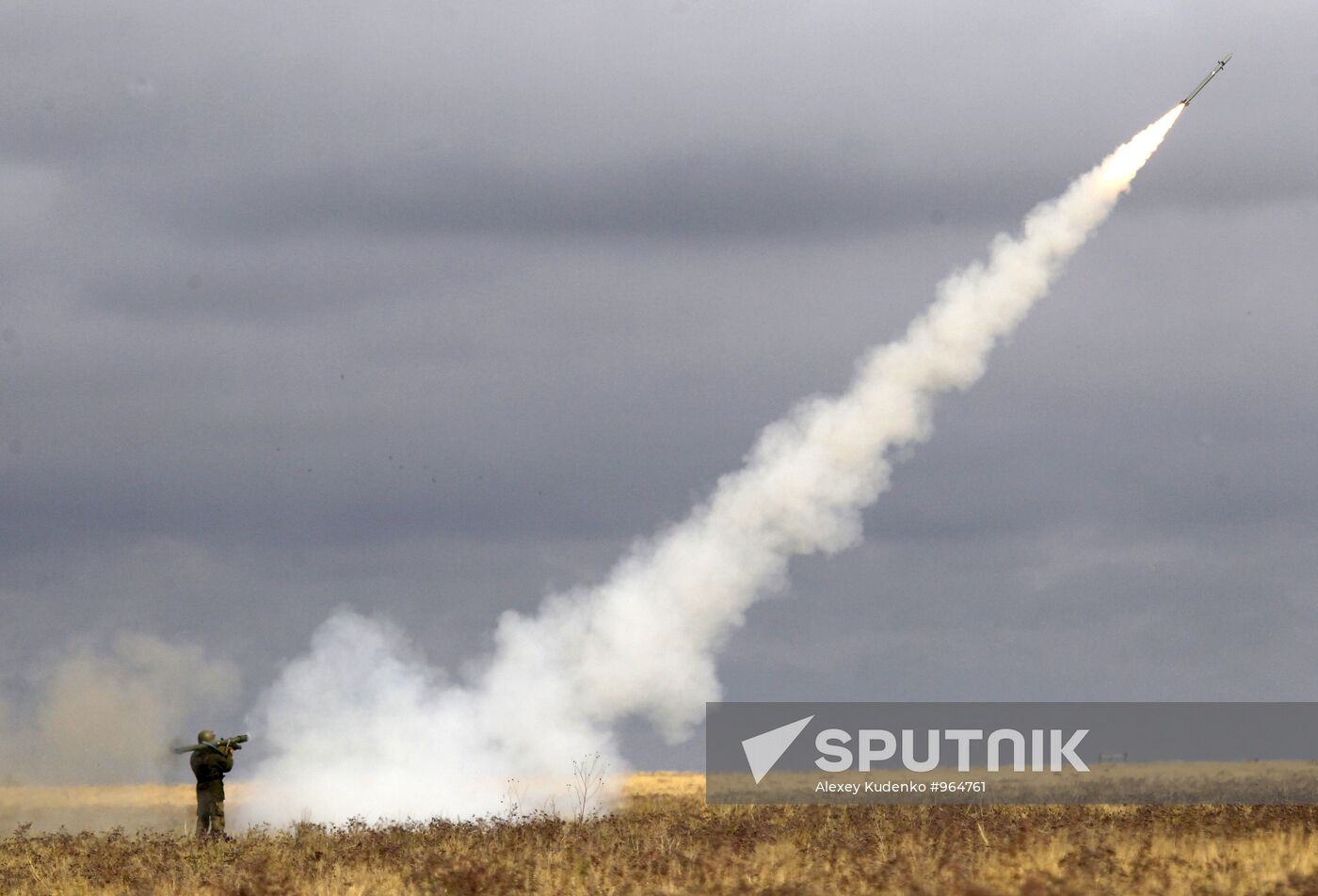 Center 2011 military exercise in Astrakhan Region