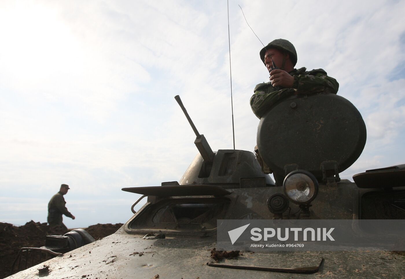 Center 2011 military exercise in Astrakhan Region