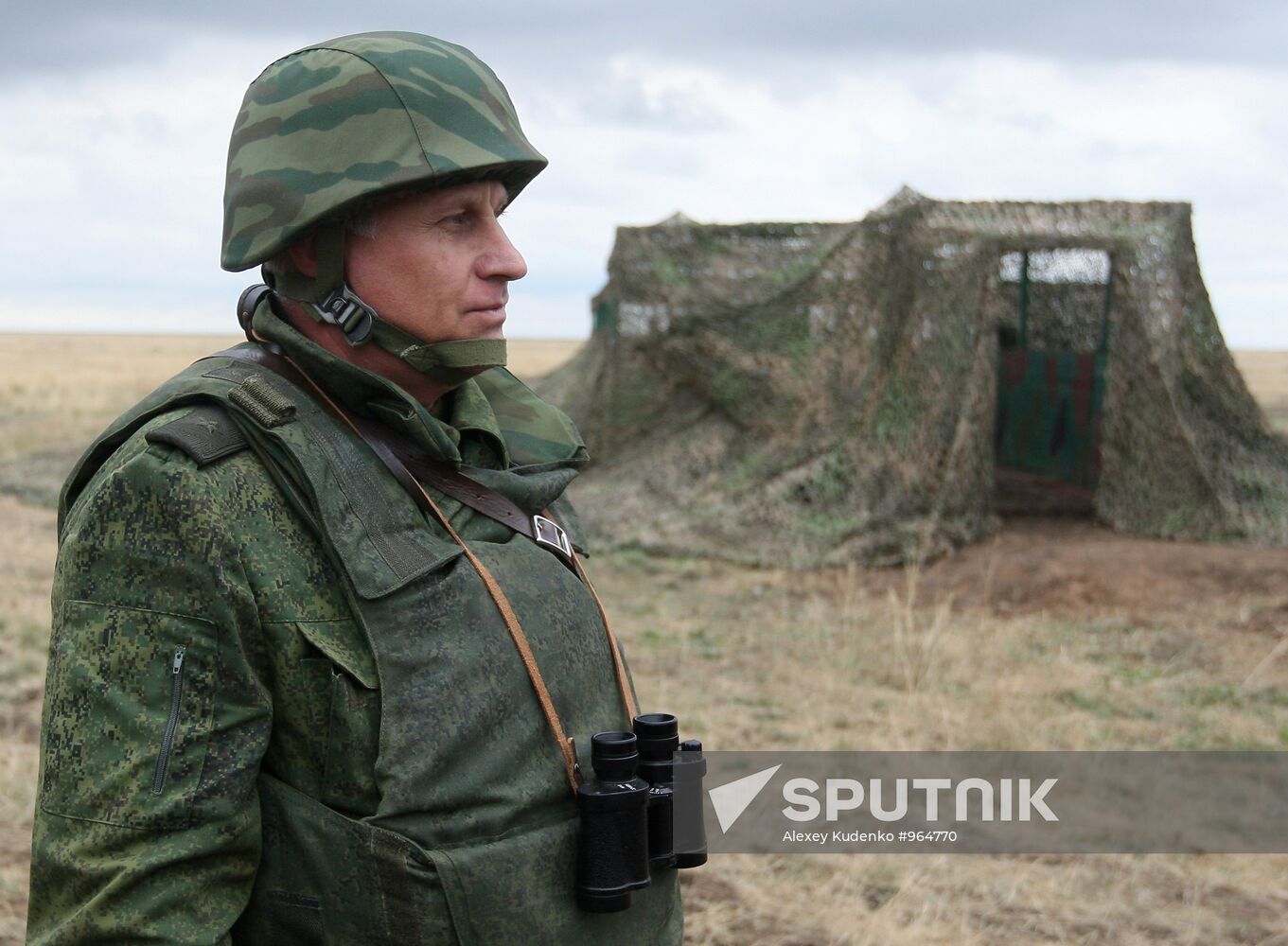 Military exercise "Center-2011" in Astrakhan region