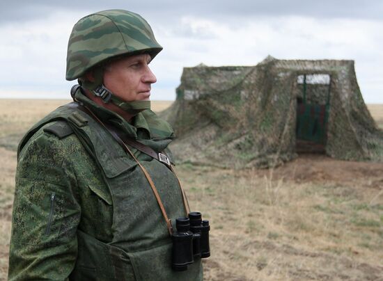 Military exercise "Center-2011" in Astrakhan region