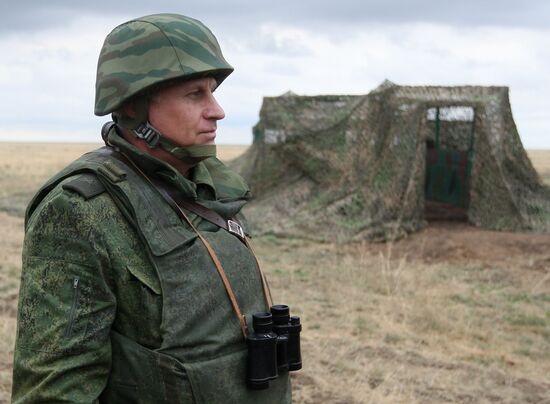 Military exercise "Center-2011" in Astrakhan region