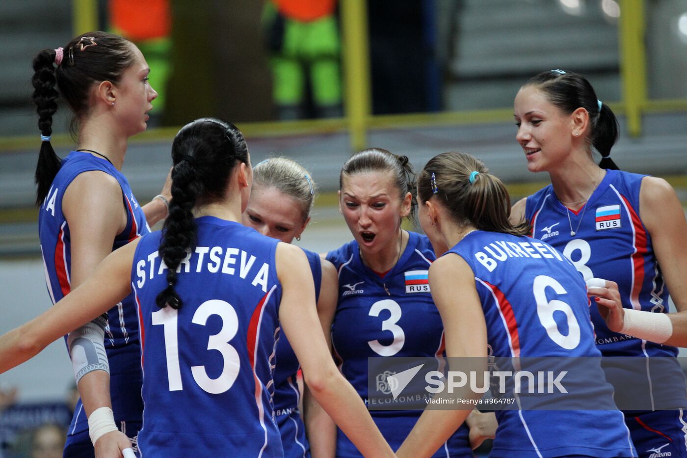 2011 Volleyball European Championship, Russia vs. Netherlands