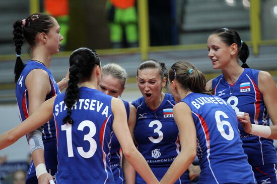 2011 Volleyball European Championship, Russia vs. Netherlands