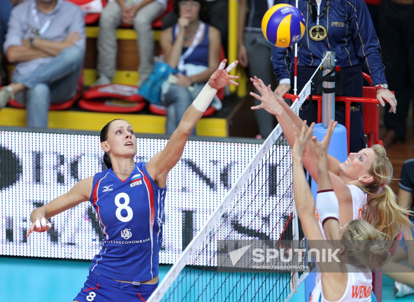 2011 Volleyball European Championship, Russia vs. Netherlands
