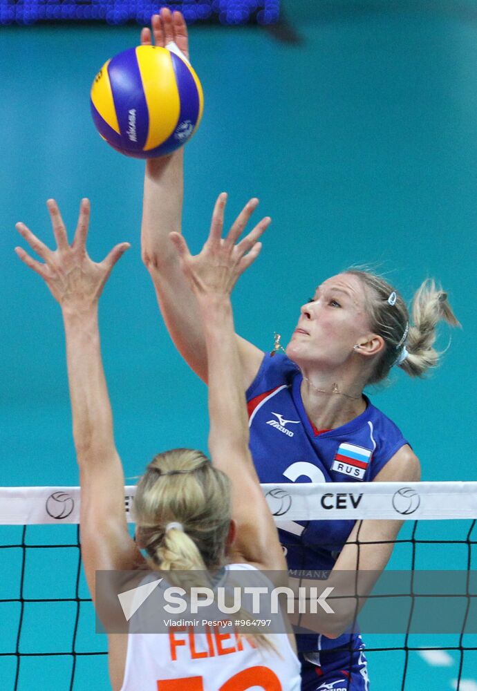 2011 Volleyball European Championship, Russia vs. Netherlands
