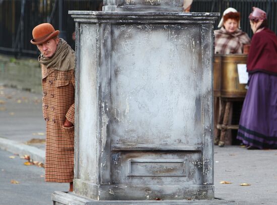 "Sherlock Holmes" serial filmed