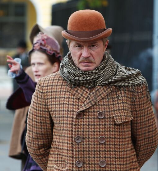 "Sherlock Holmes" serial filmed