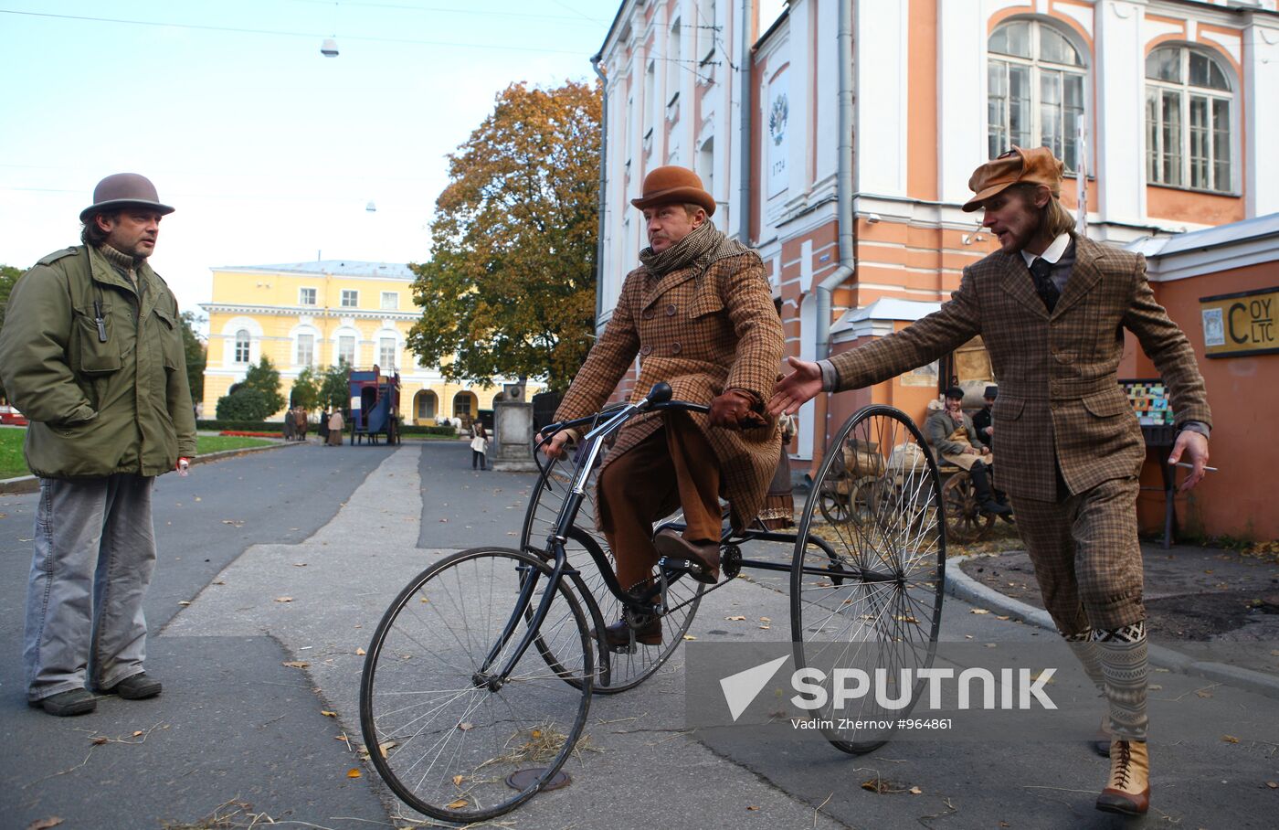 "Sherlock Holmes" serial filmed