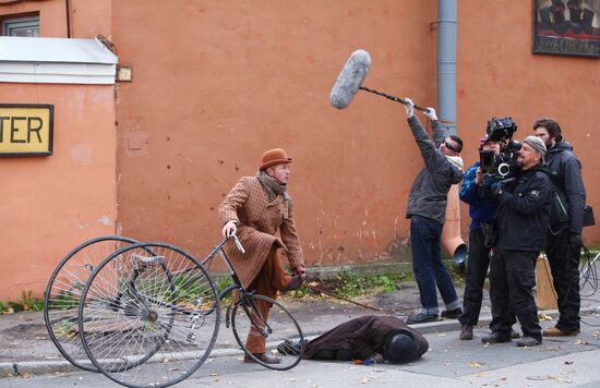 "Sherlock Holmes" serial filmed