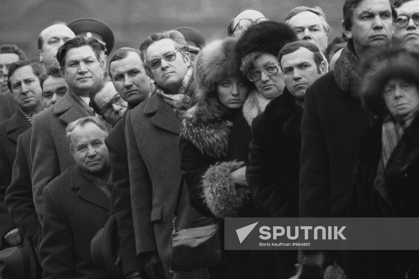 Funeral ceremony of Leonid Brezhnev