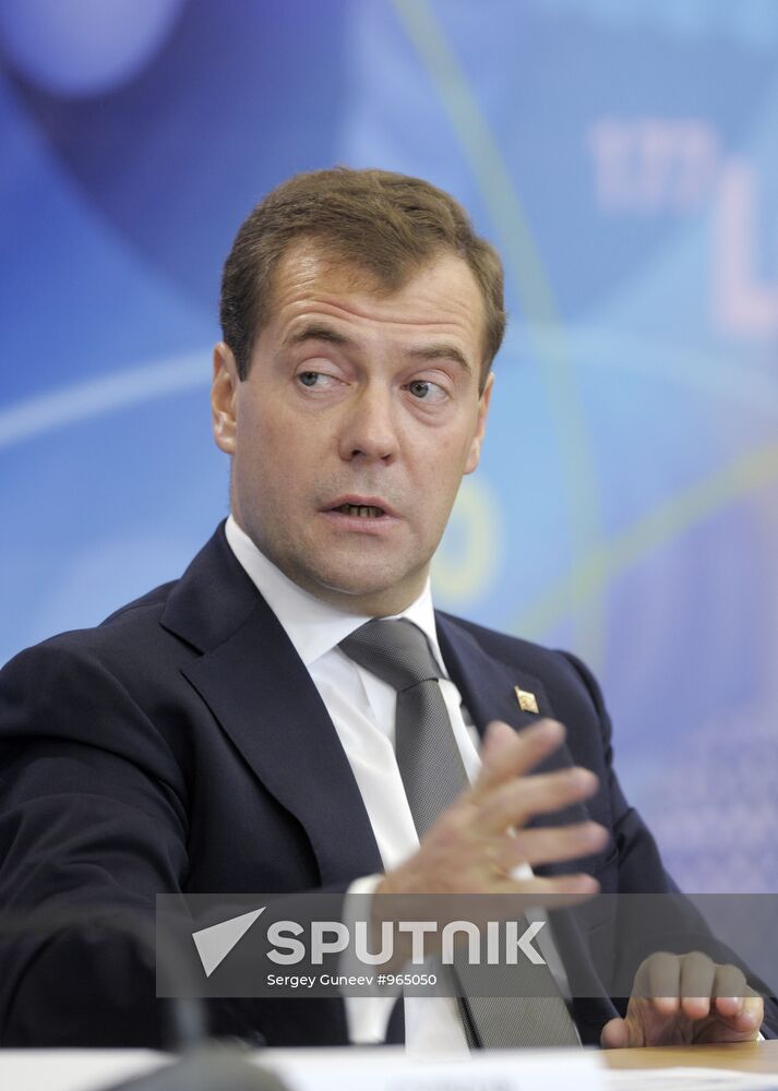 Dmitry Medvedev on working visit to Volga Federal District