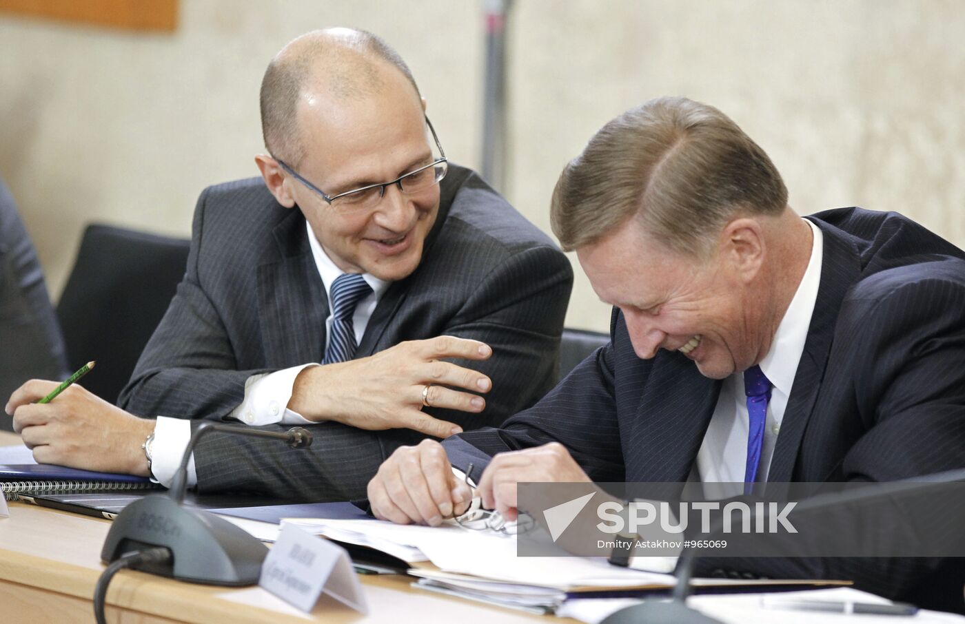 Sergei Kiriyenko and Sergei Ivanov