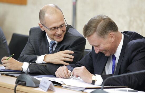Sergei Kiriyenko and Sergei Ivanov