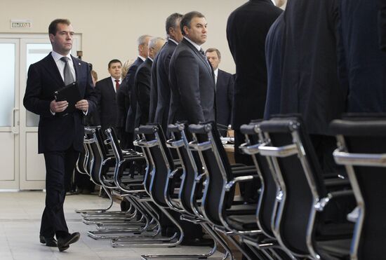 Dmitry Medvedev on working visit to Volga Federal District