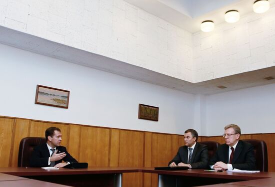 Dmitry Medvedev on working visit to Volga Federal District