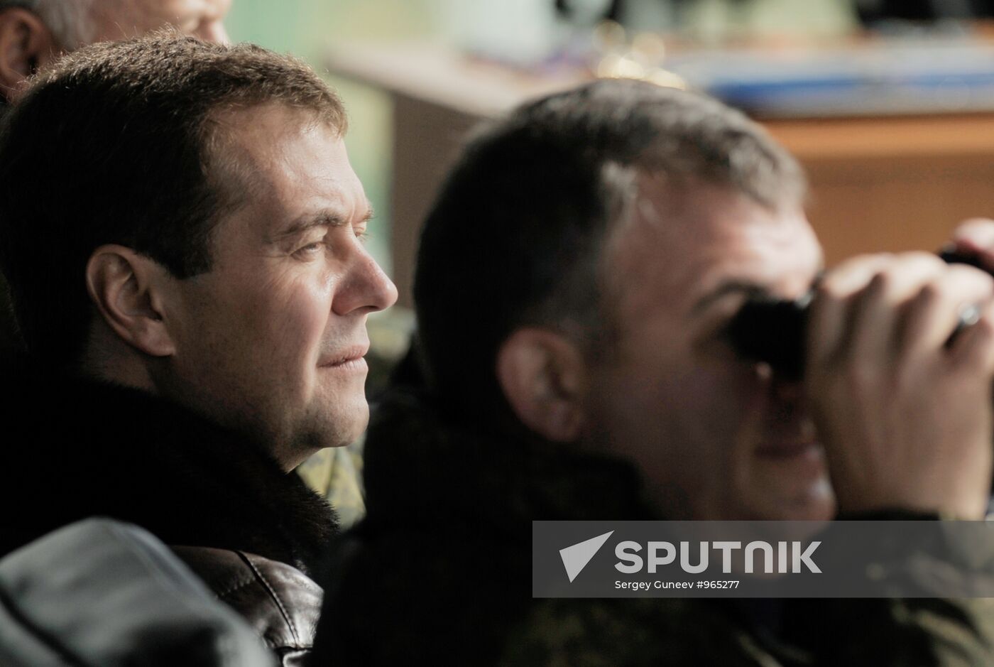 President Dmitry Medvedev arrived in Chelyabinsk Region