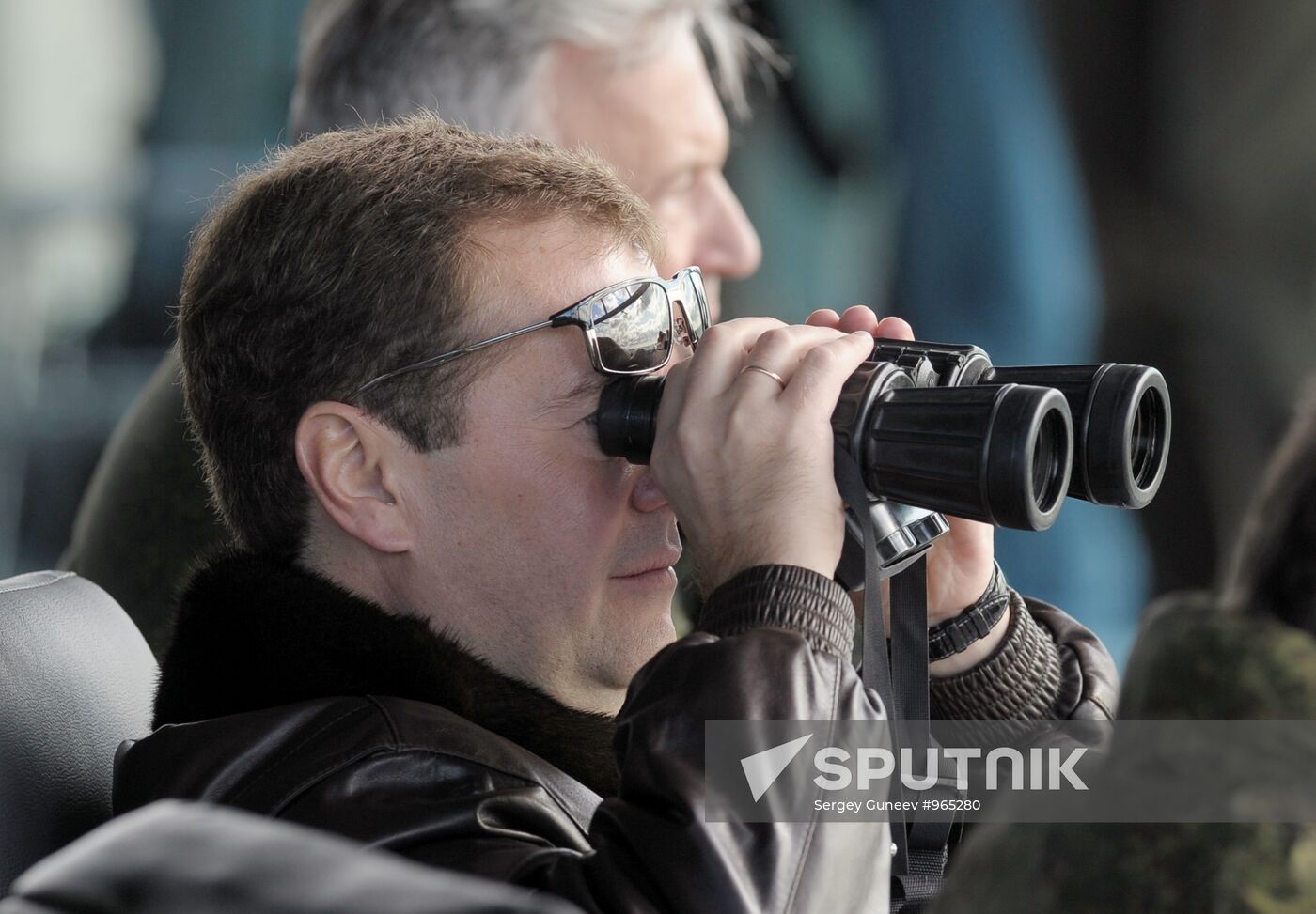 President Dmitry Medvedev arrived in Chelyabinsk Region