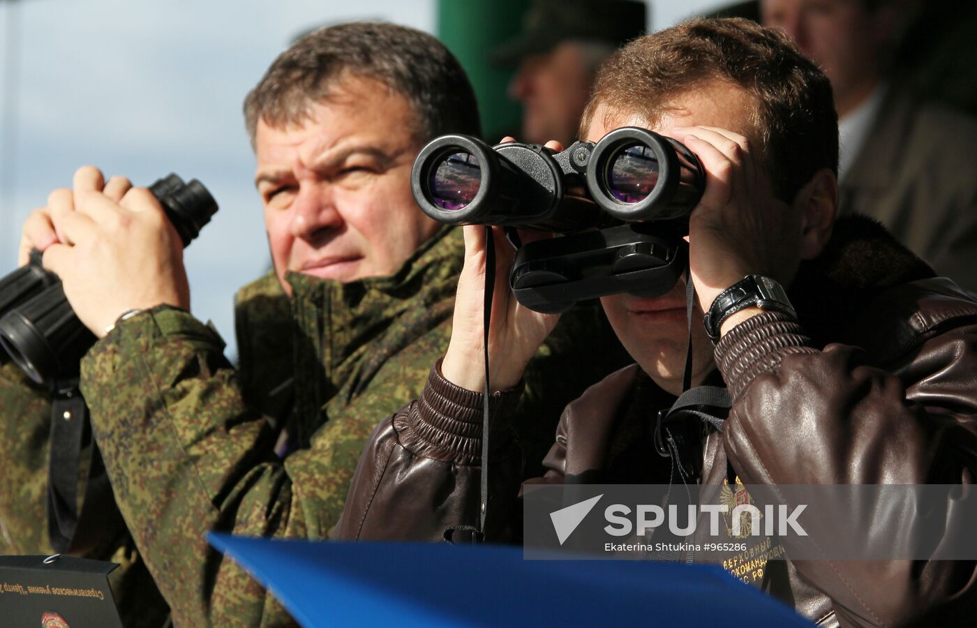 President Dmitry Medvedev arrived in Chelyabinsk Region