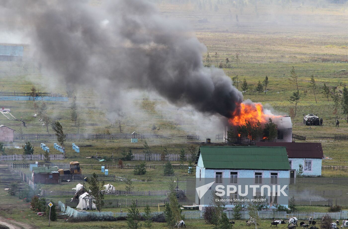 President Dmitry Medvedev arrived in Chelyabinsk Region