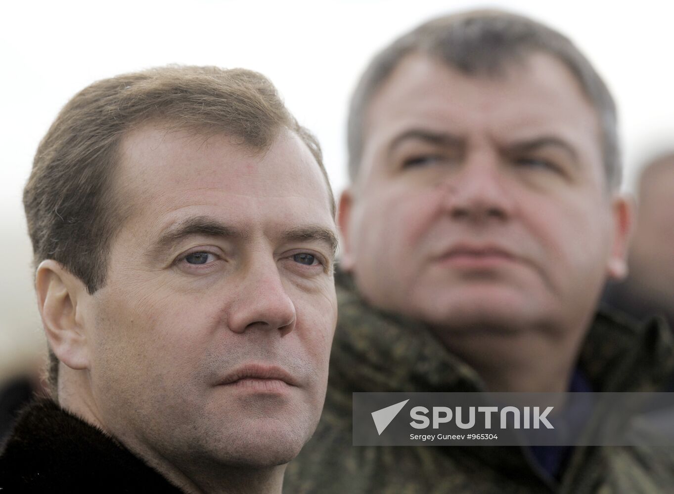 President Dmitry Medvedev arrived in Chelyabinsk Region