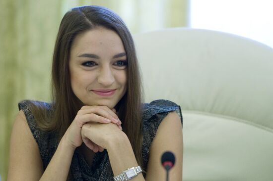 Press conference on World Rhythmic Gymnastics Championship